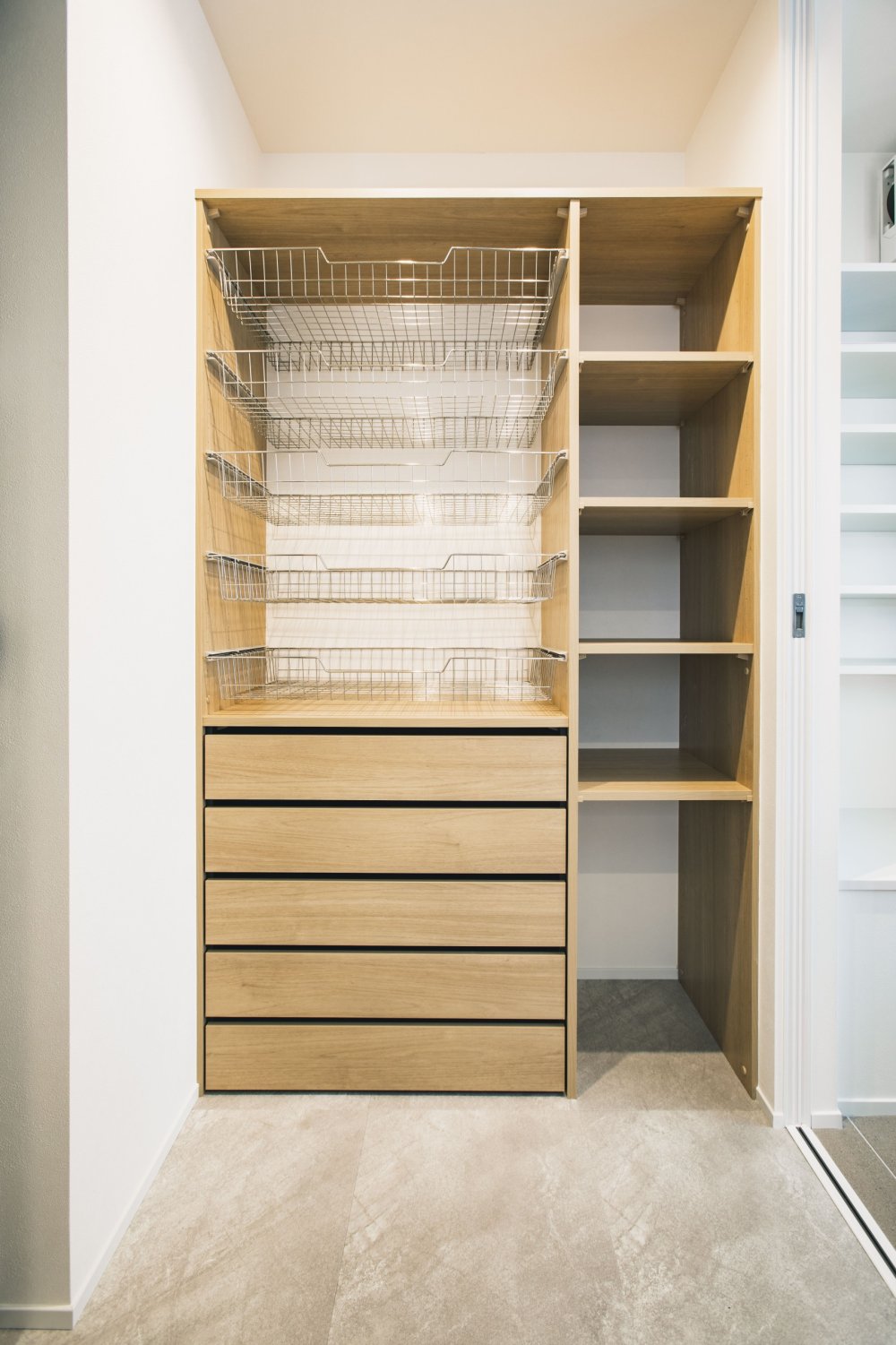 大容量パントリ―