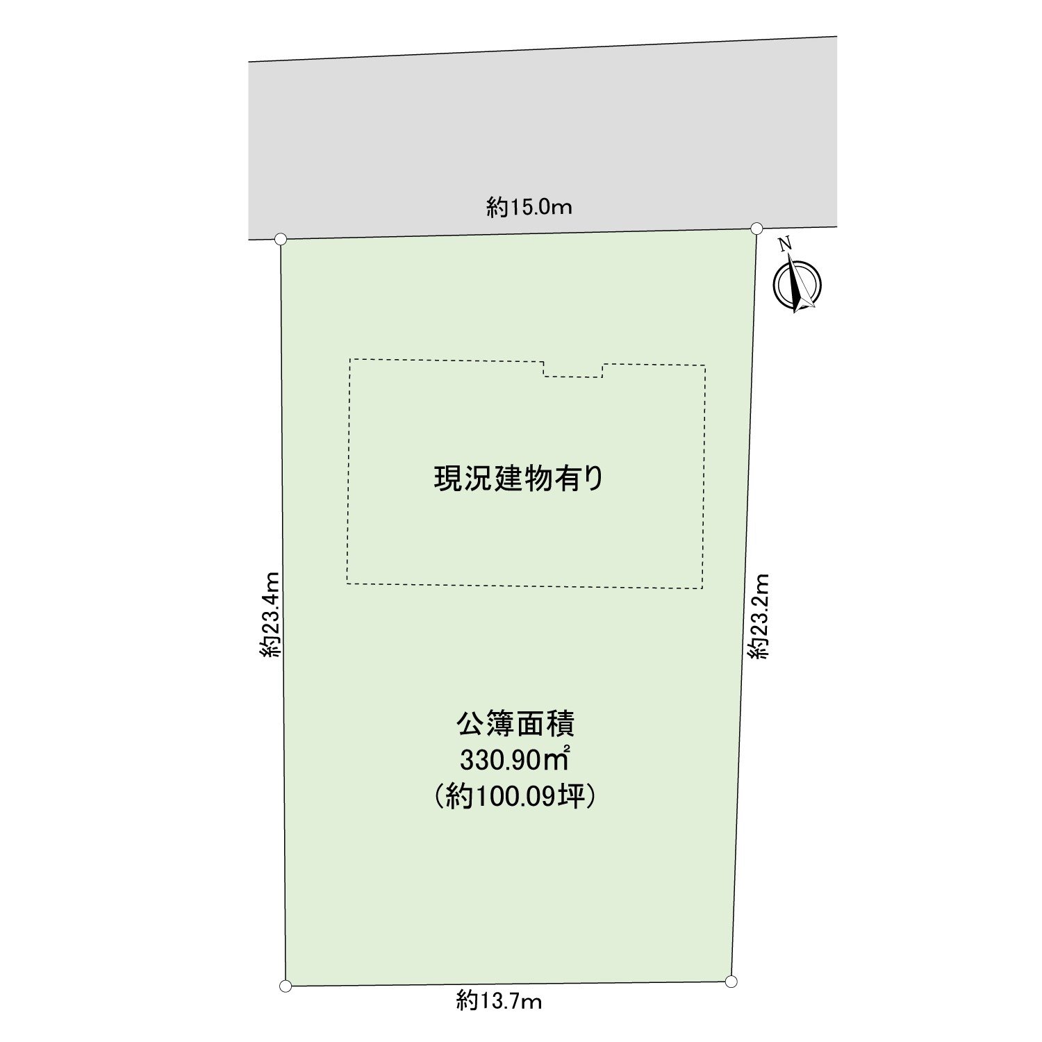 大阪府吹田市千里山東1丁目土地