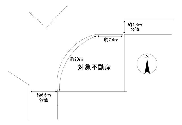 大阪府箕面市粟生間谷東6丁目土地