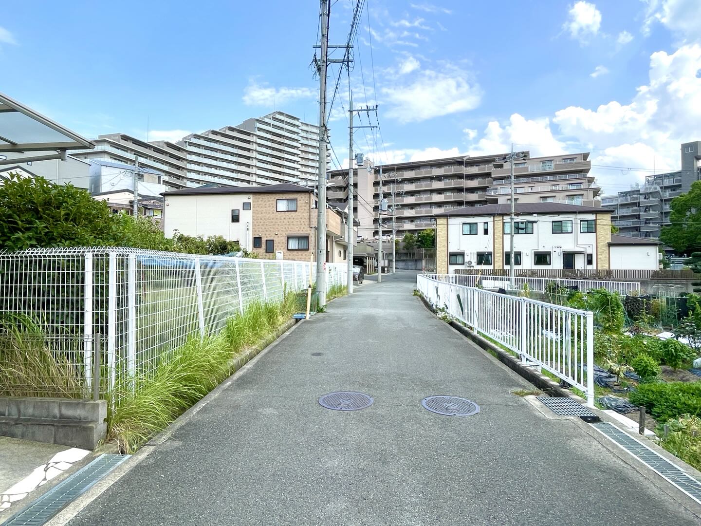 前面道路②
