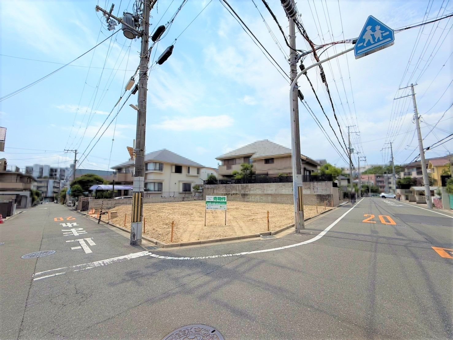 大阪府吹田市山手町4丁目土地