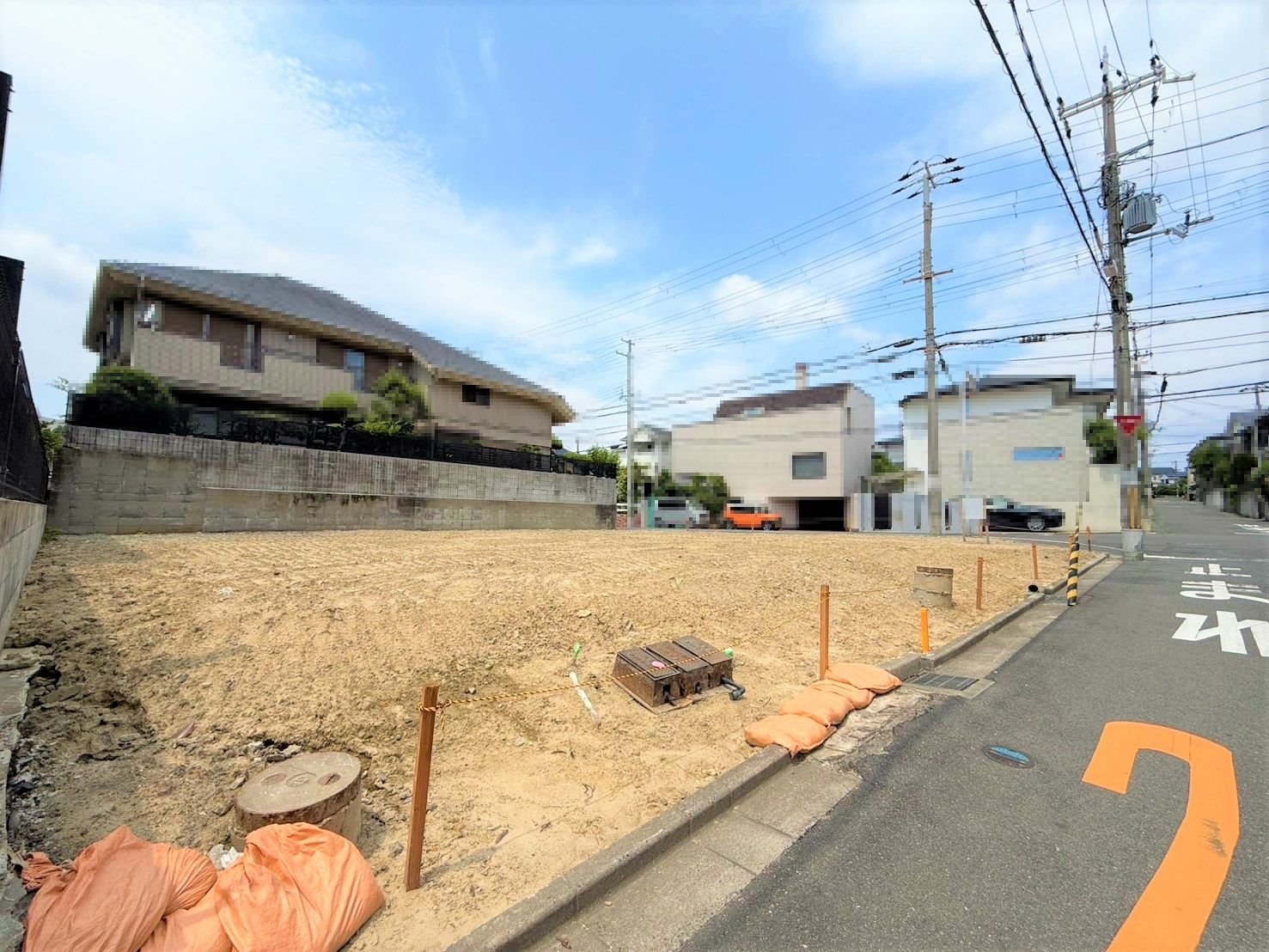 大阪府吹田市山手町4丁目土地