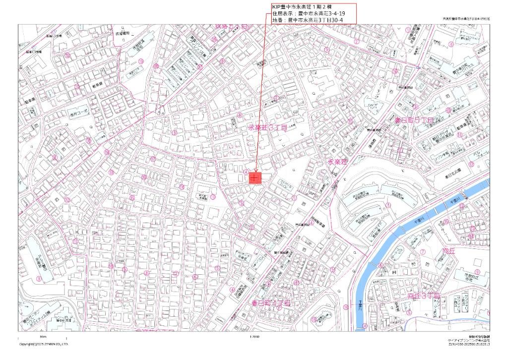 大阪府豊中市永楽荘3丁目土地