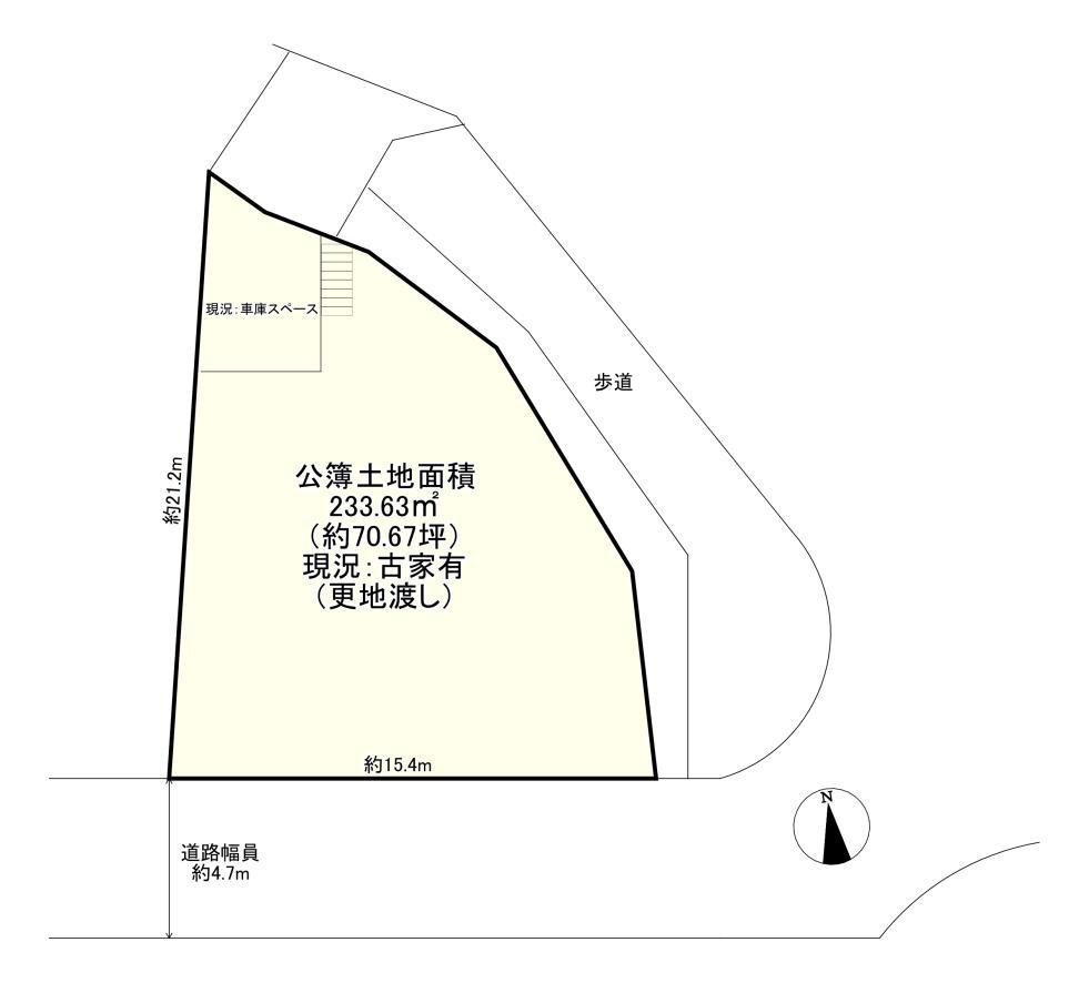 大阪府高槻市上牧町2丁目土地