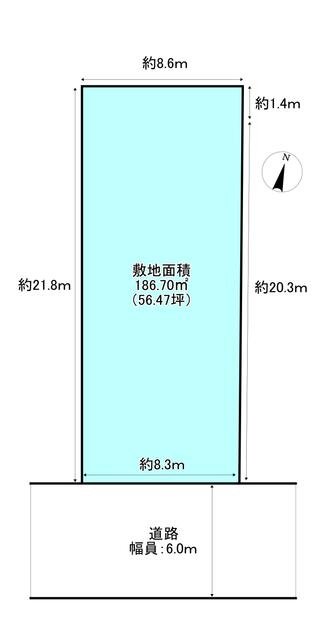 大阪府豊中市中桜塚4丁目土地