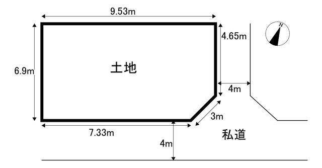 大阪府箕面市桜井3丁目土地