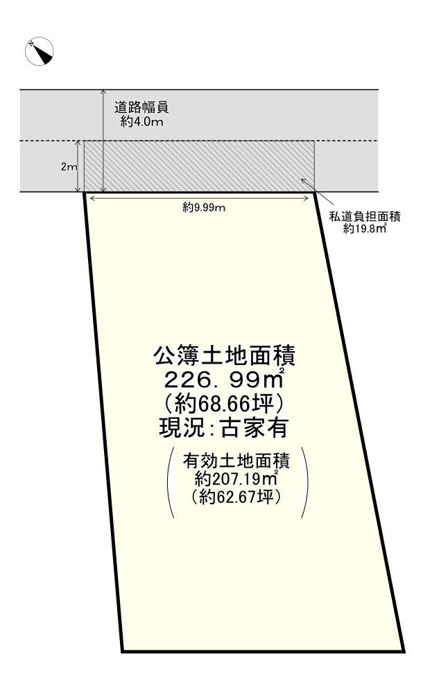 大阪府吹田市千里山竹園1丁目土地