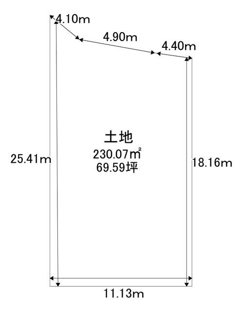 大阪府箕面市桜井2丁目土地