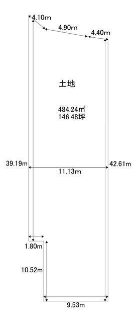大阪府箕面市桜井2丁目土地