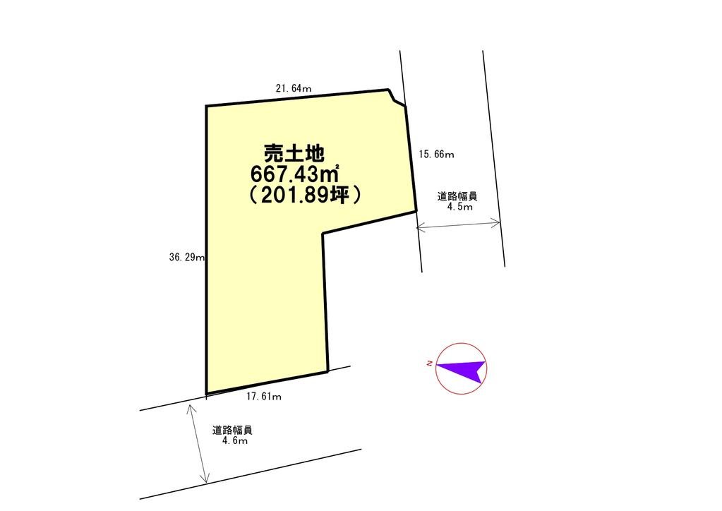 大阪府箕面市箕面8丁目土地