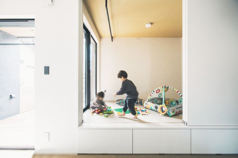 収納スペースもたっぷり。